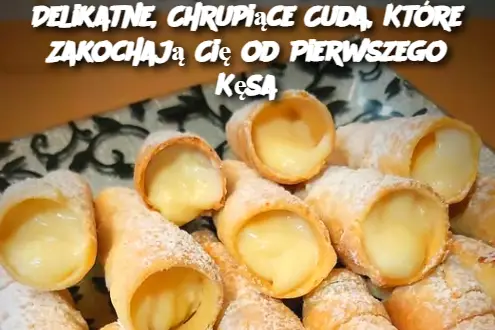 Tytuł: Rurki: Przepis na Delikatne, Chrupiące Cuda, Które Zakochają Cię od Pierwszego Kęsa