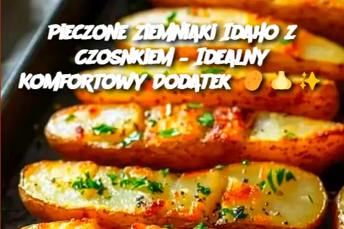 Pieczone Ziemniaki Idaho z Czosnkiem – Idealny Komfortowy Dodatek