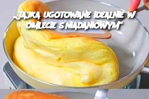 „Jajka ugotowane idealnie w omlecie śniadaniowym”