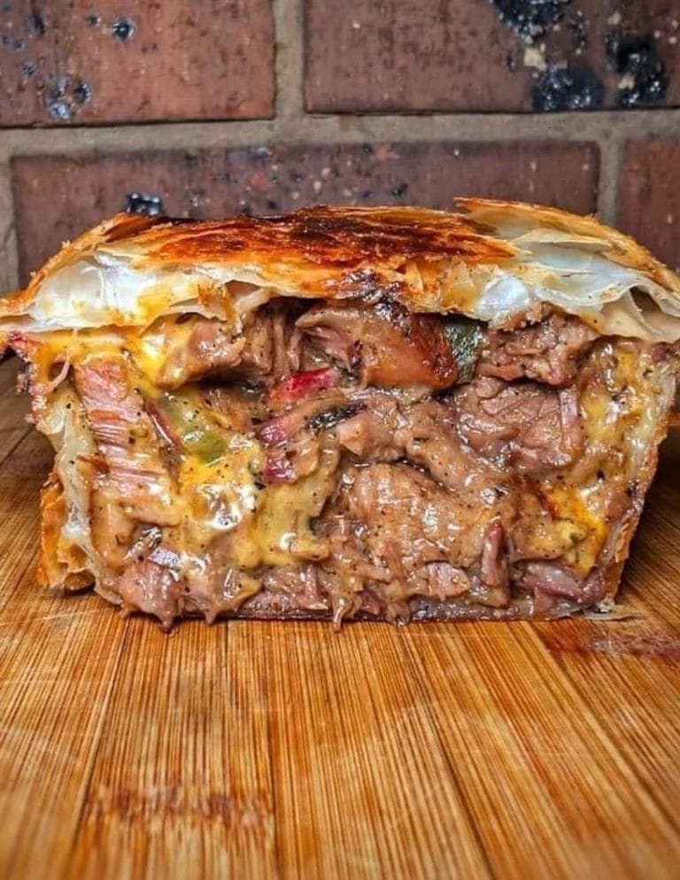 Brisket Jalapeño Cheese Pot Pie