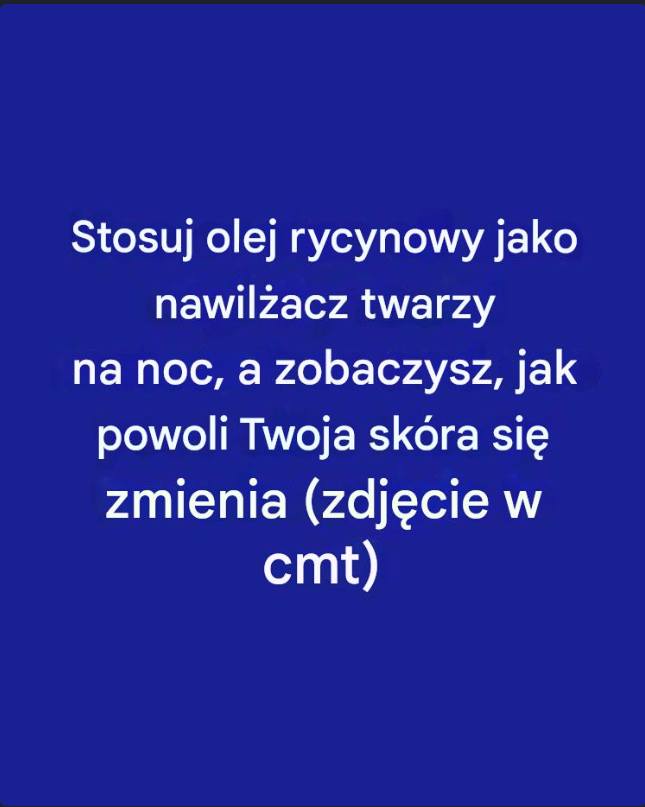 Odkryj Moc Oleju Rycynowego dla Zdrowia Skóry – Naturalny Eliksir Piękna